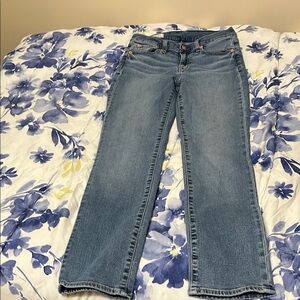 GAP Women's Straight Leg Jeans - Light Blue